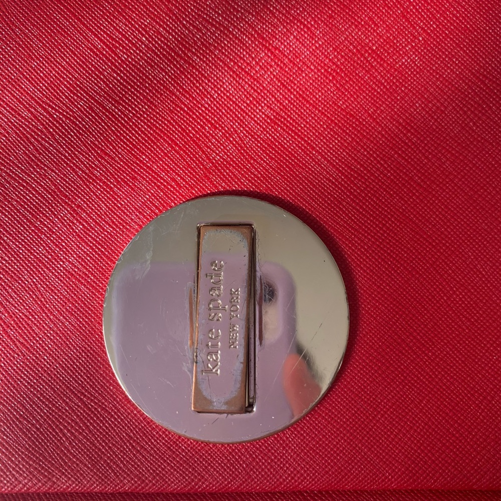 Kate Spade Red small purse - Picture 3 of 7